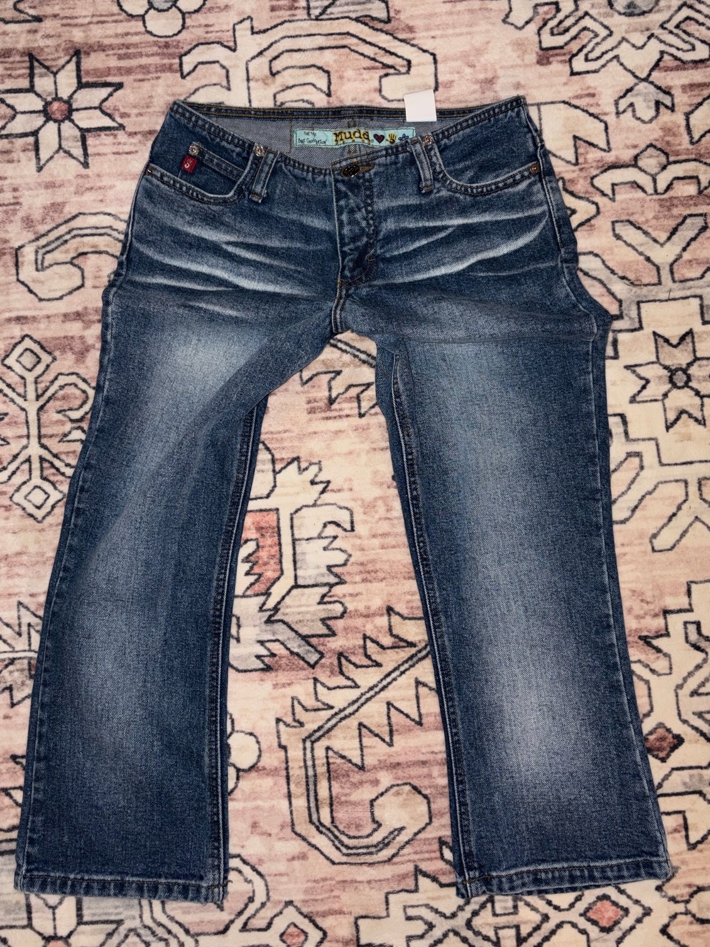 VINTAGE MUDD Low Rise Denim Capri